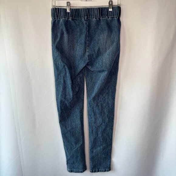 Soft Surroundings Women's Blue Pull On Classic Metro Leggings Size XS - Picture 4 of 7